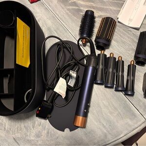 Dyson Airwrap Styler in Blue and Gold